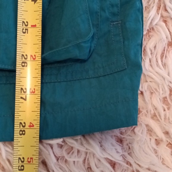 🦚VTG teal green Banana Republic Anarak Jacket - Picture 10 of 10
